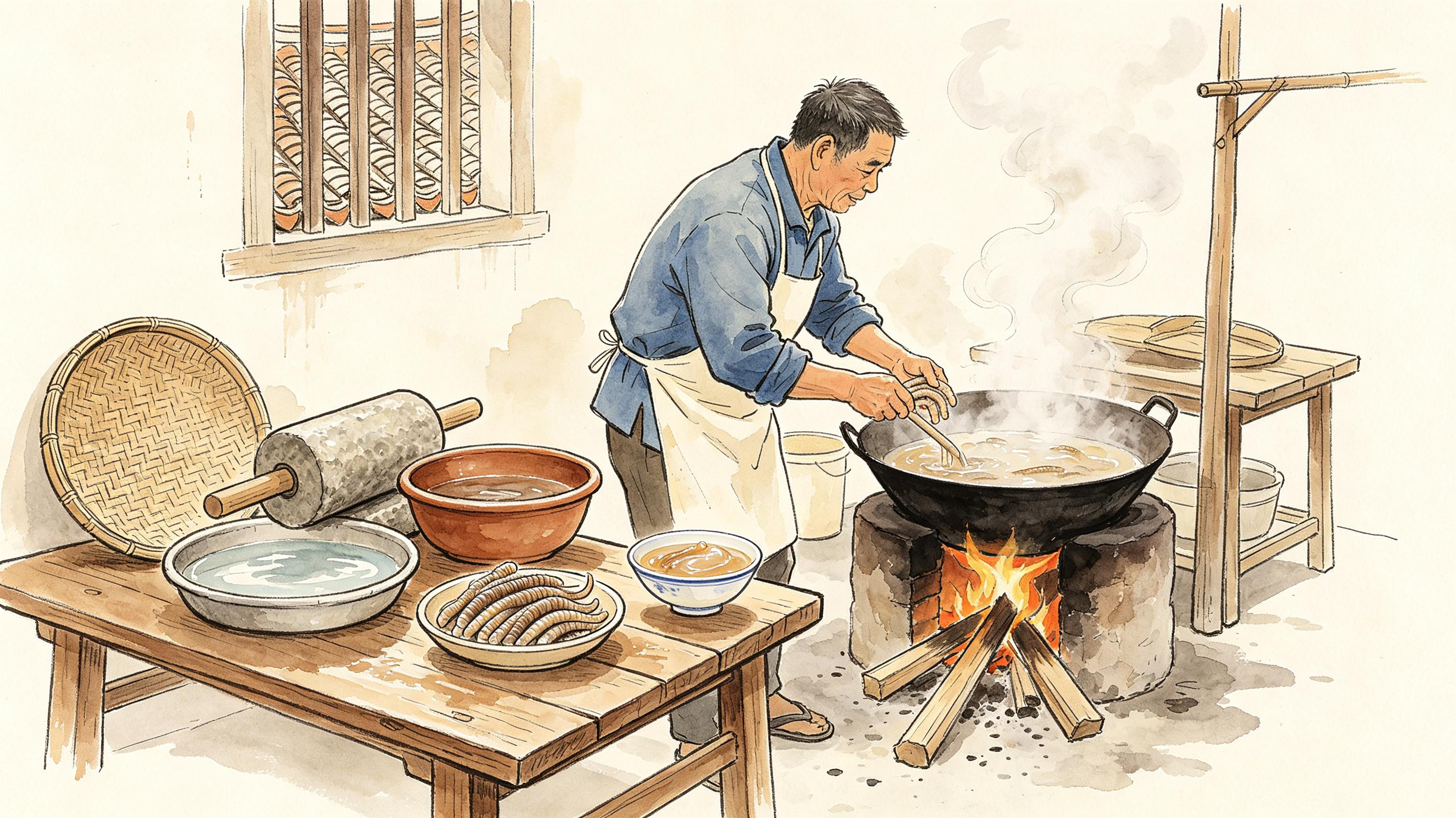 网红菜为什么像黑暗料理那样,_土笋冻民间故事_泉州土笋冻历史